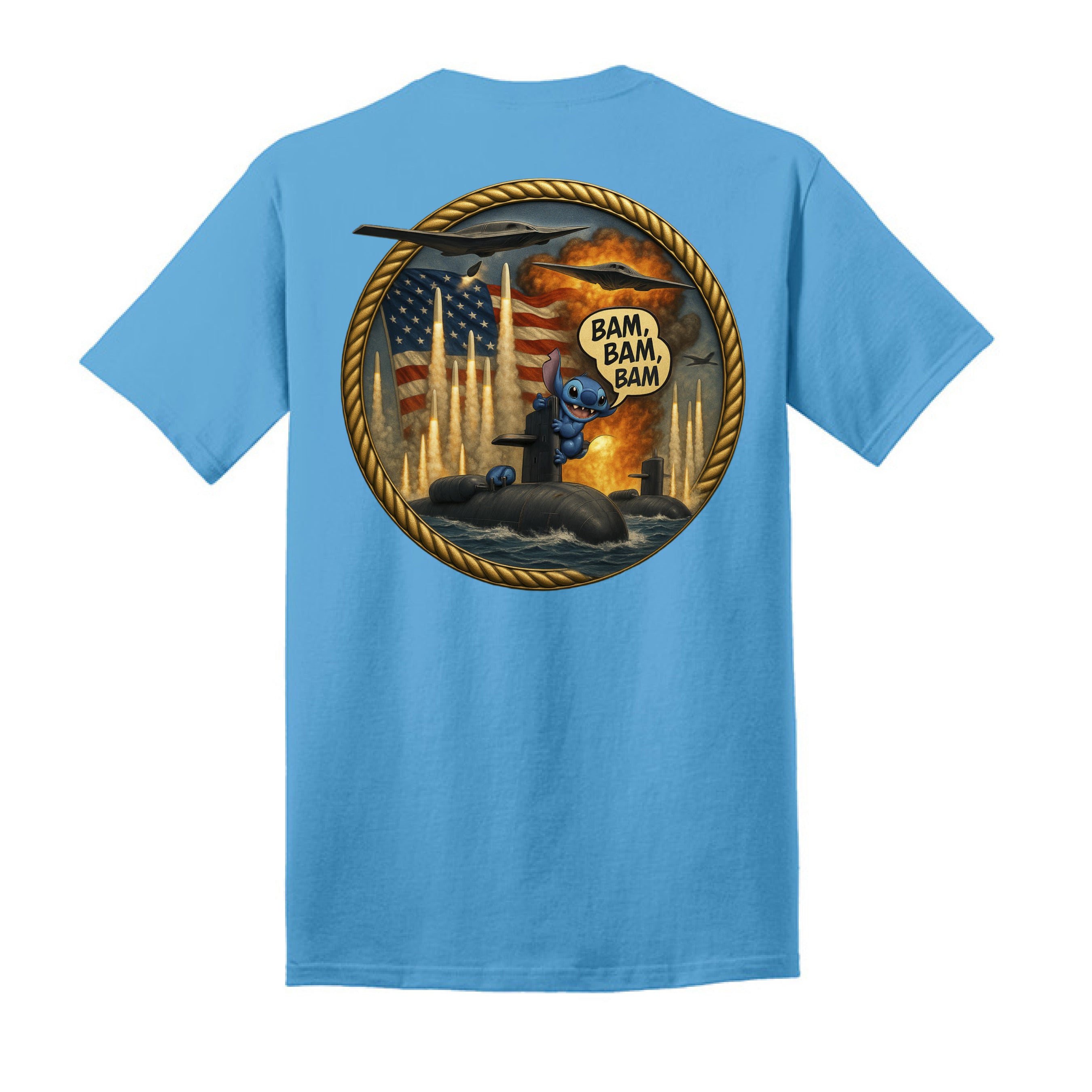 Aquatic Blue - BACK