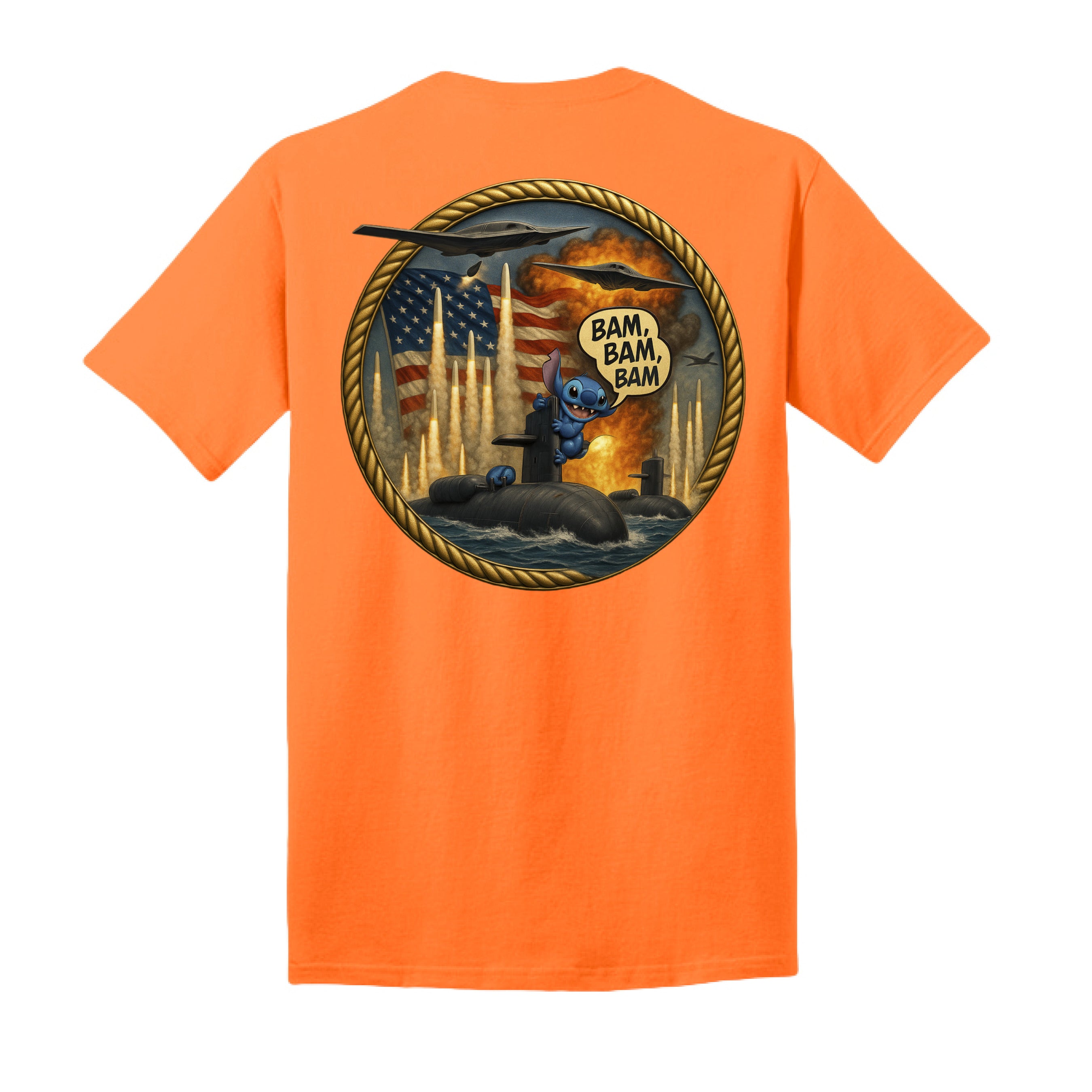 Safety Orange - BACK