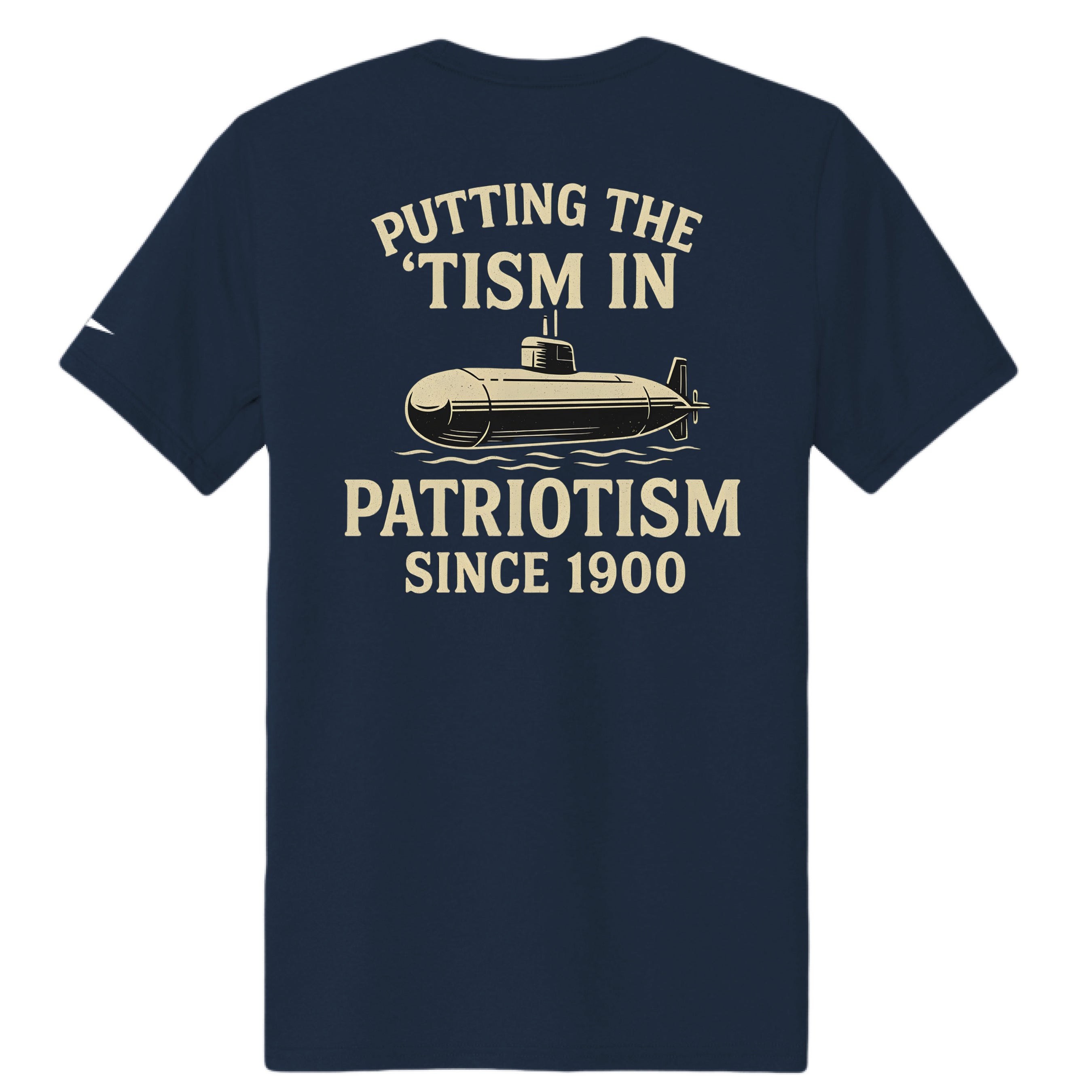 College Navy - BACK