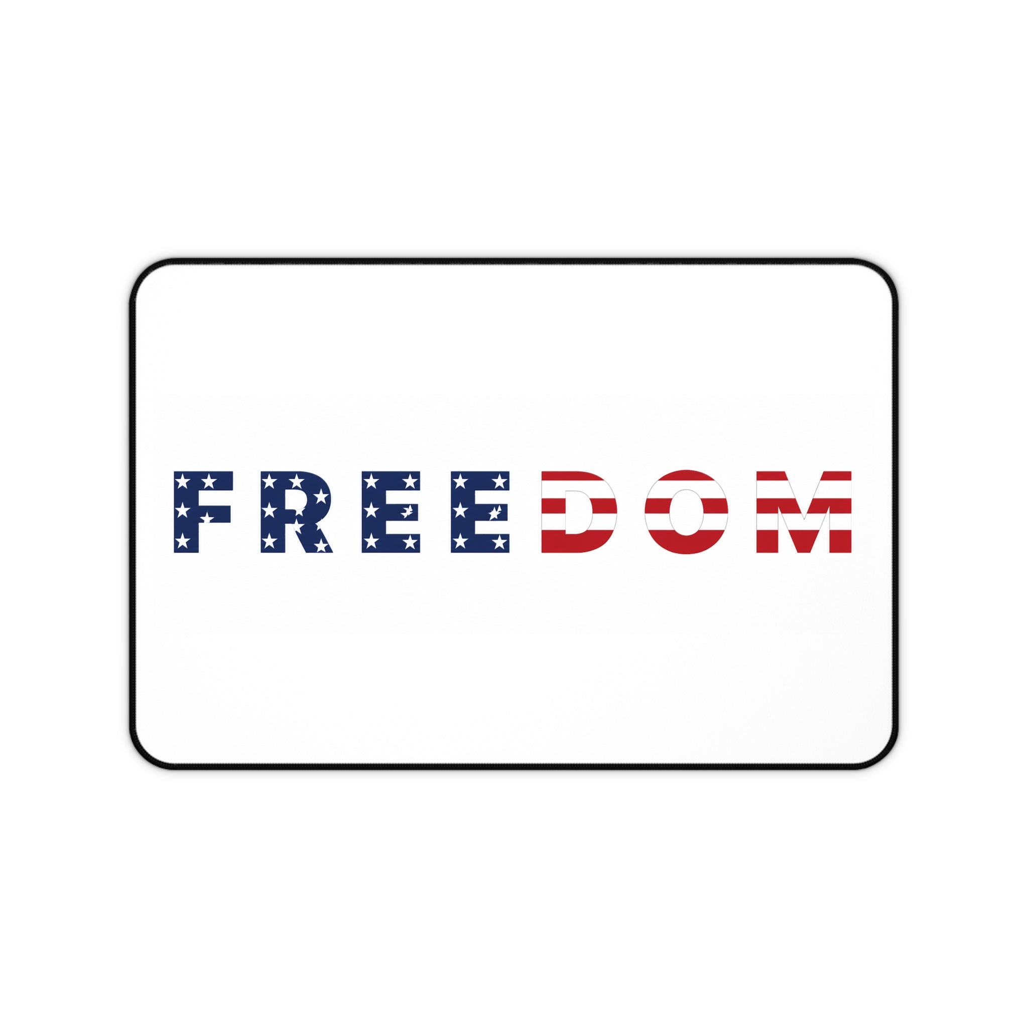 Patriotic "FREEDOM" Desk Mat