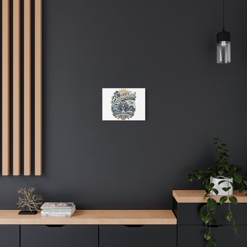 Bubblehead Threads Canvas Print V1