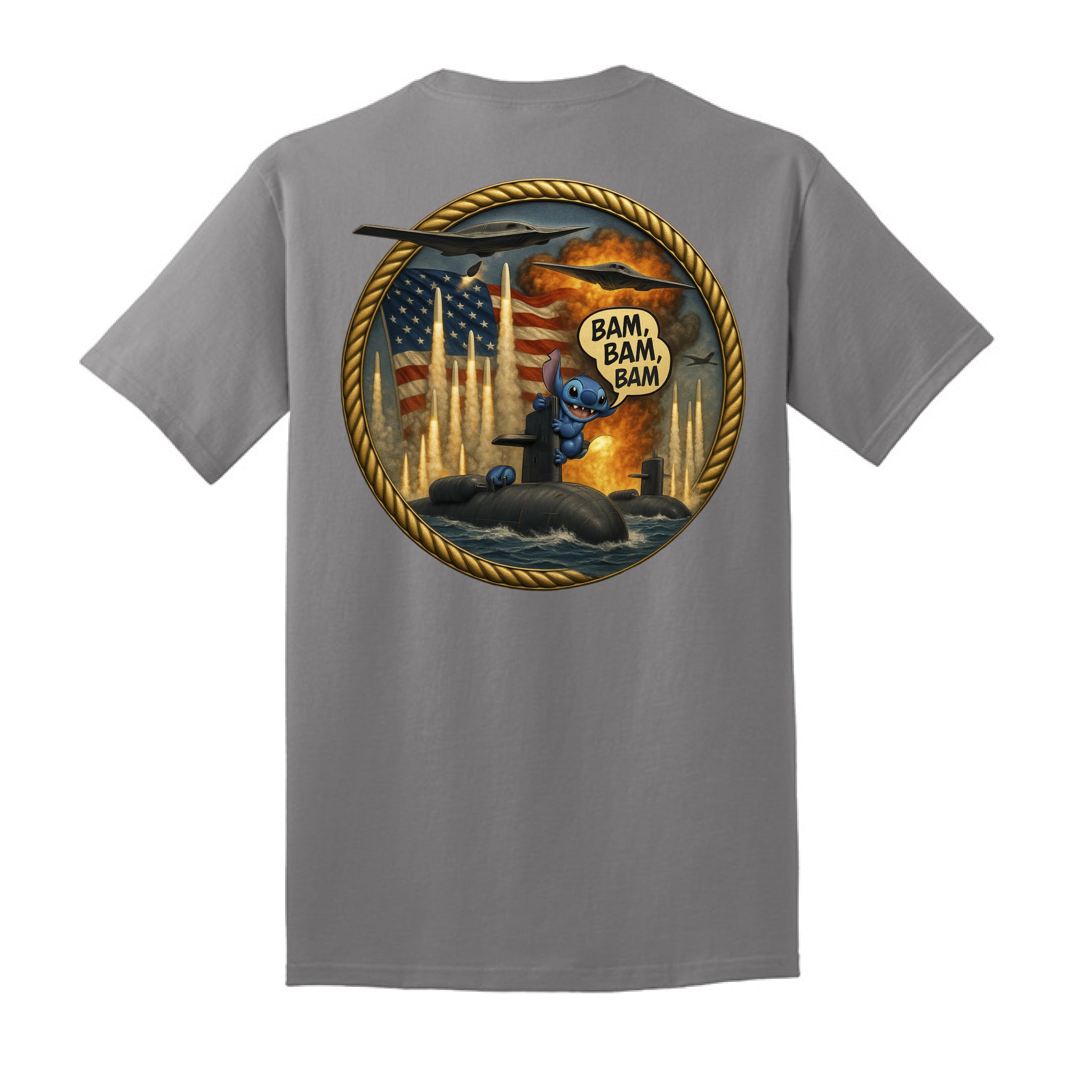 Medium Grey - BACK