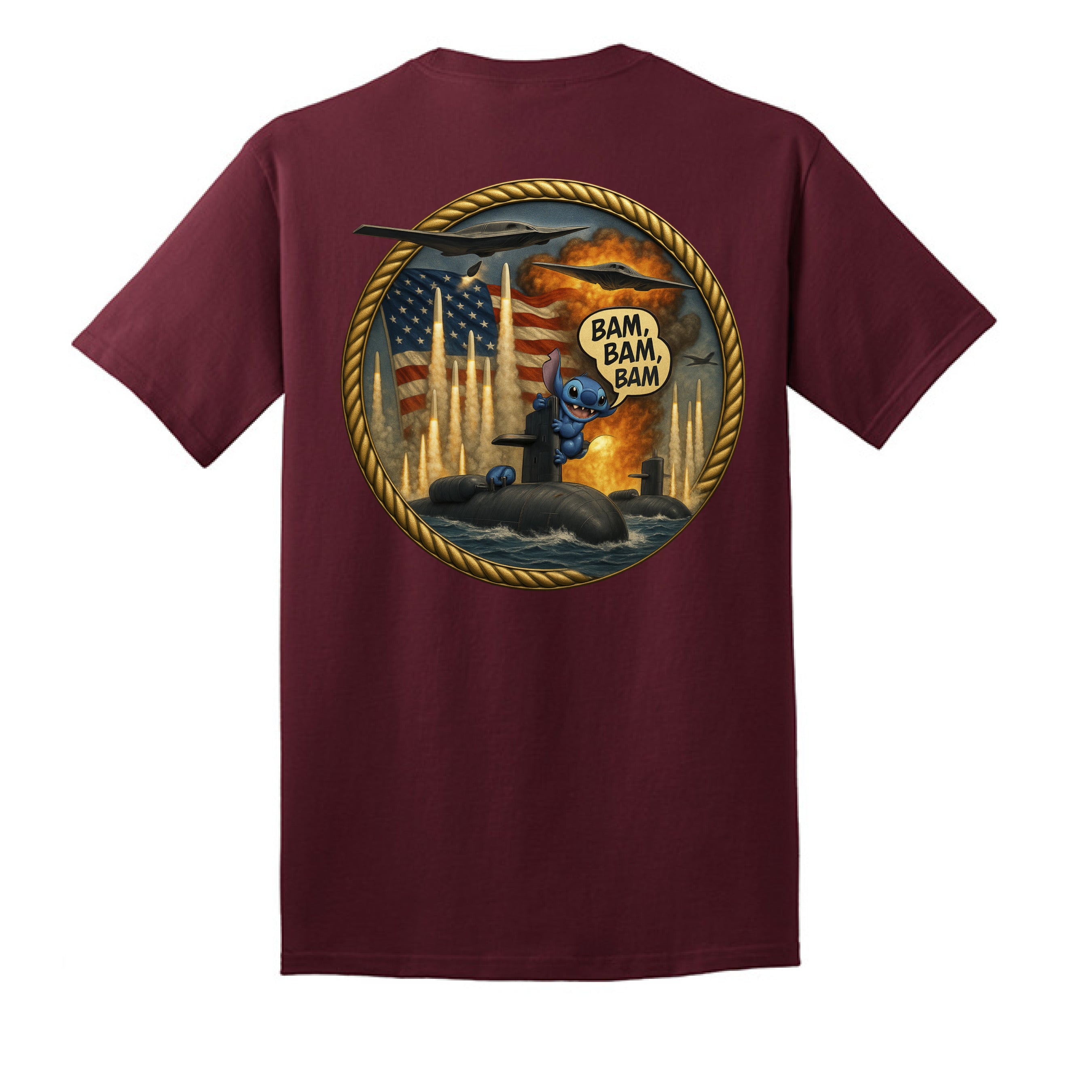 Ath Maroon - BACK