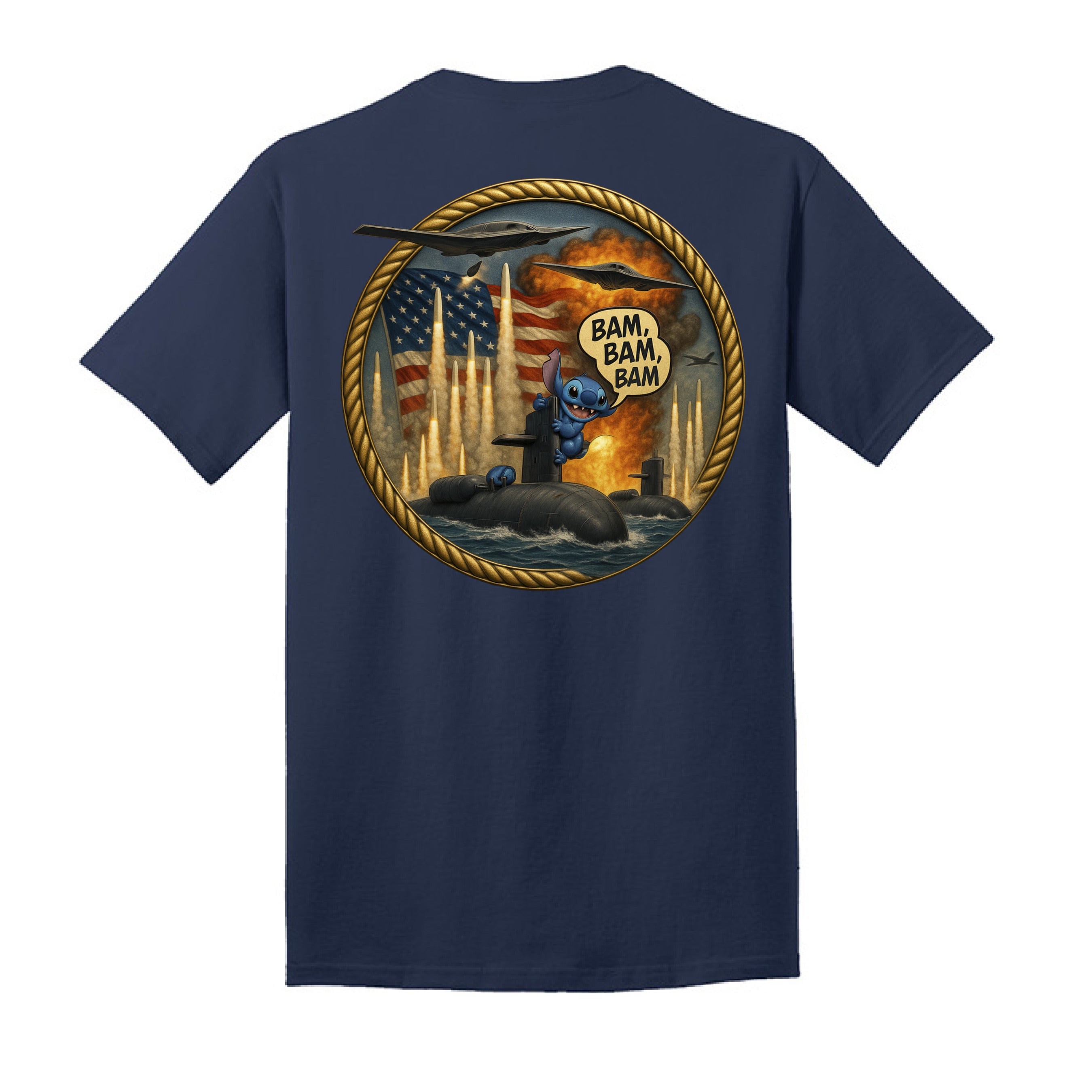 Navy - BACK