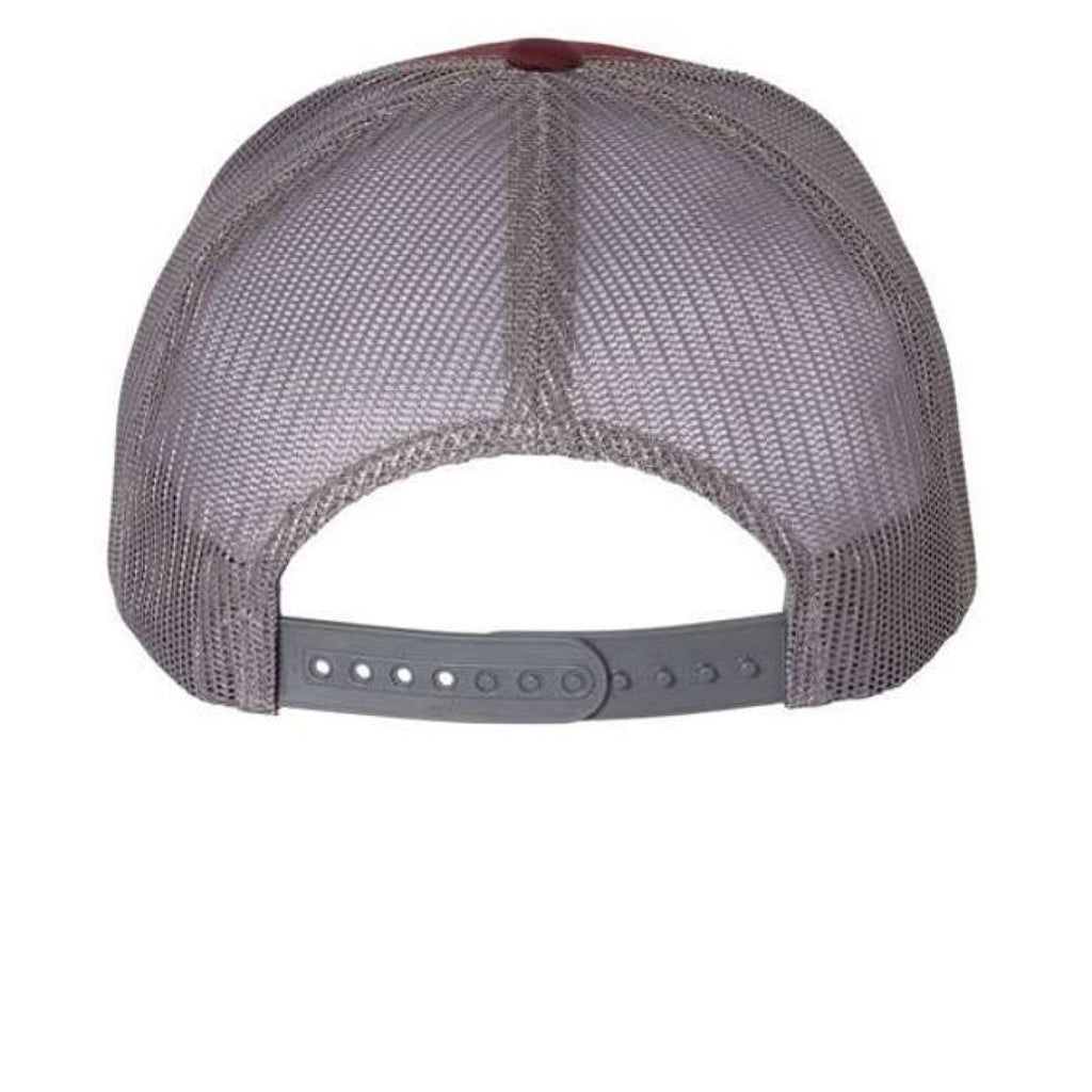 Maroon/ Grey - BACK