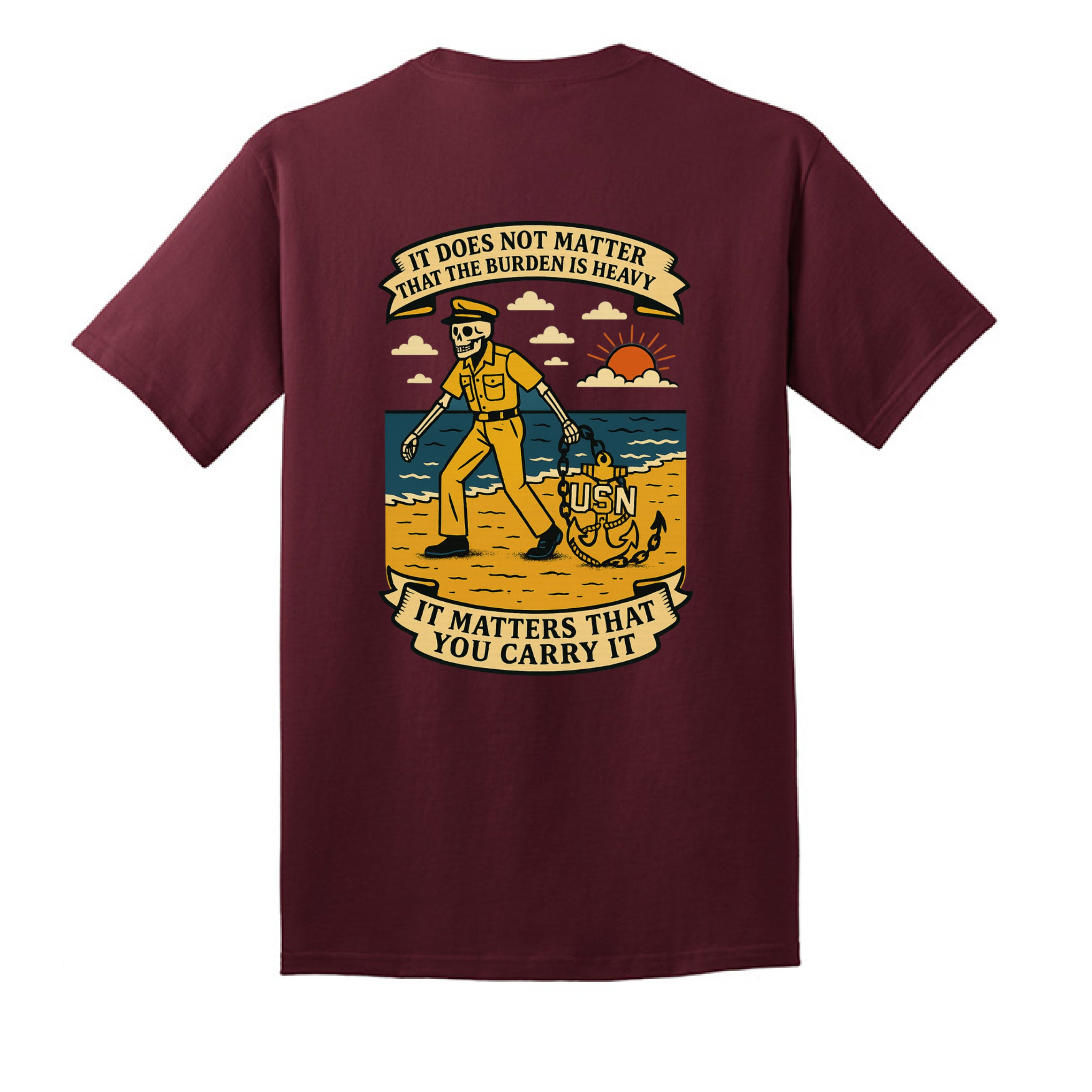 Ath Maroon - BACK