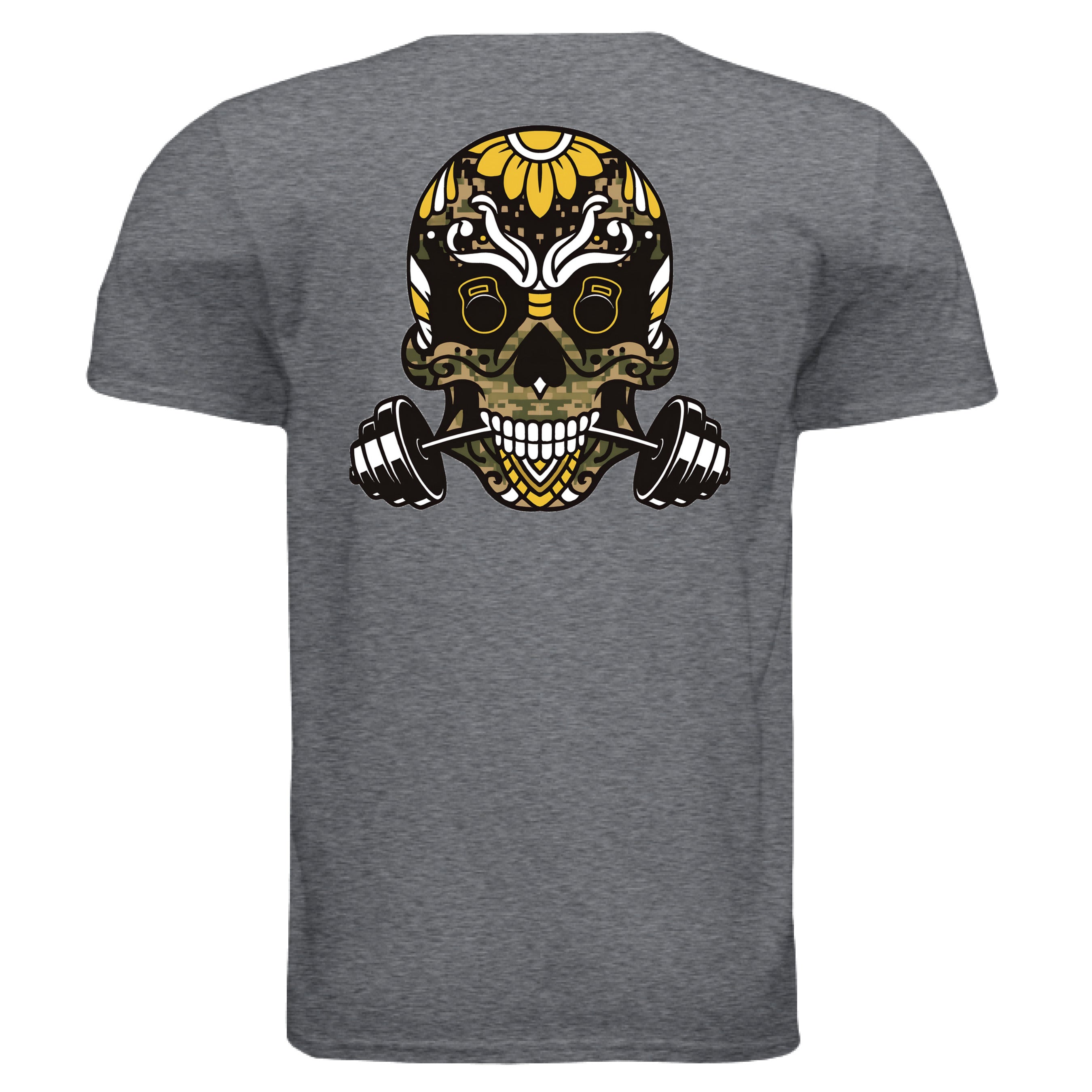 Dark Heather Grey - BACK