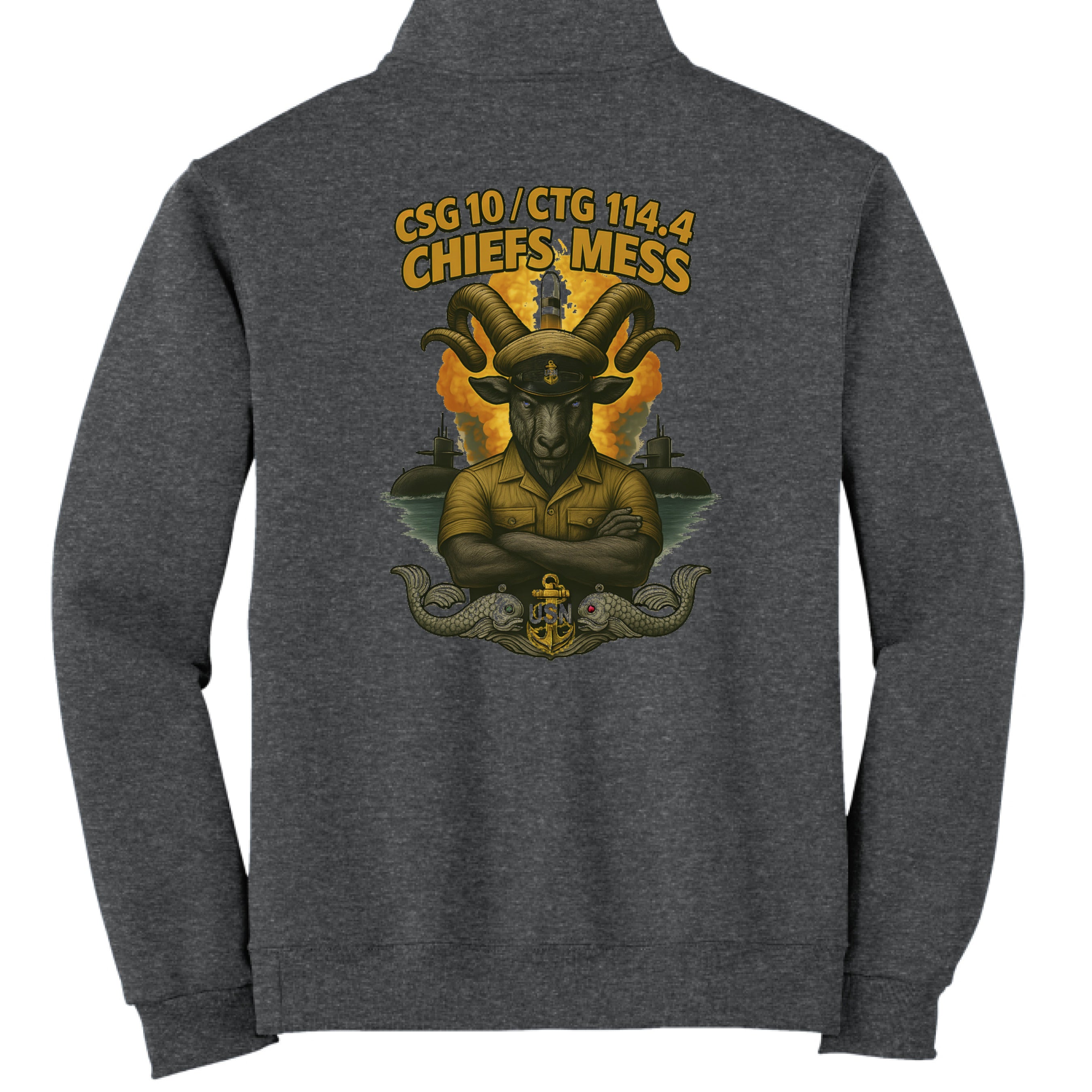 BLACK HEATHER - BACK