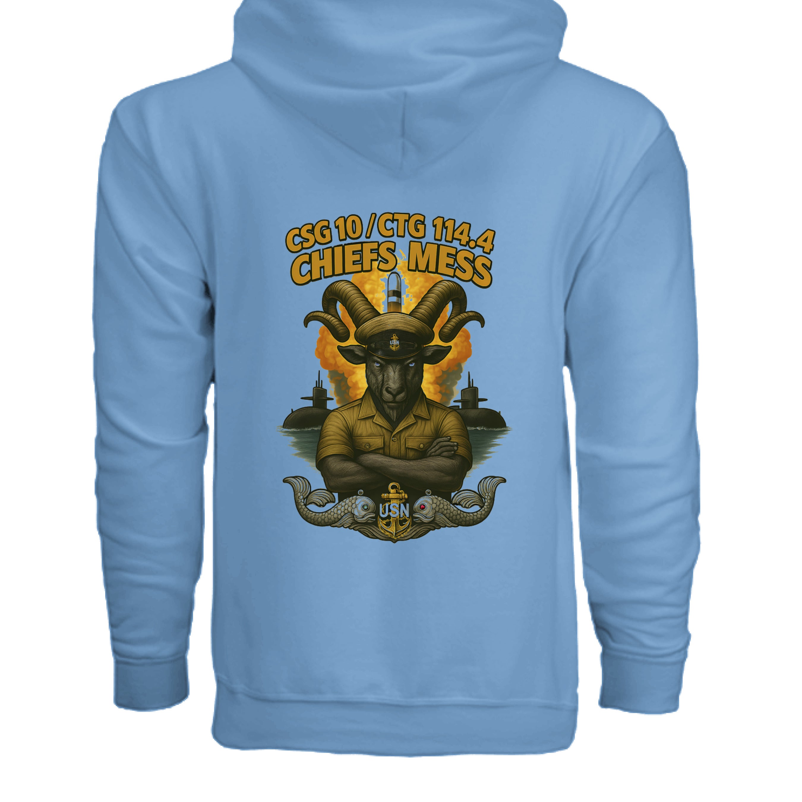 CAROLINA BLUE - BACK