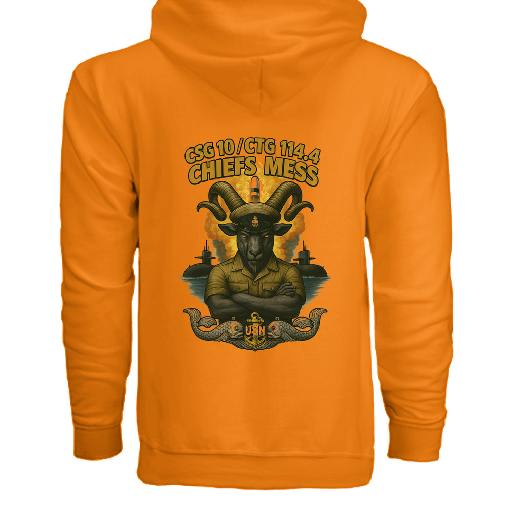 SAFETY ORANGE - BACK