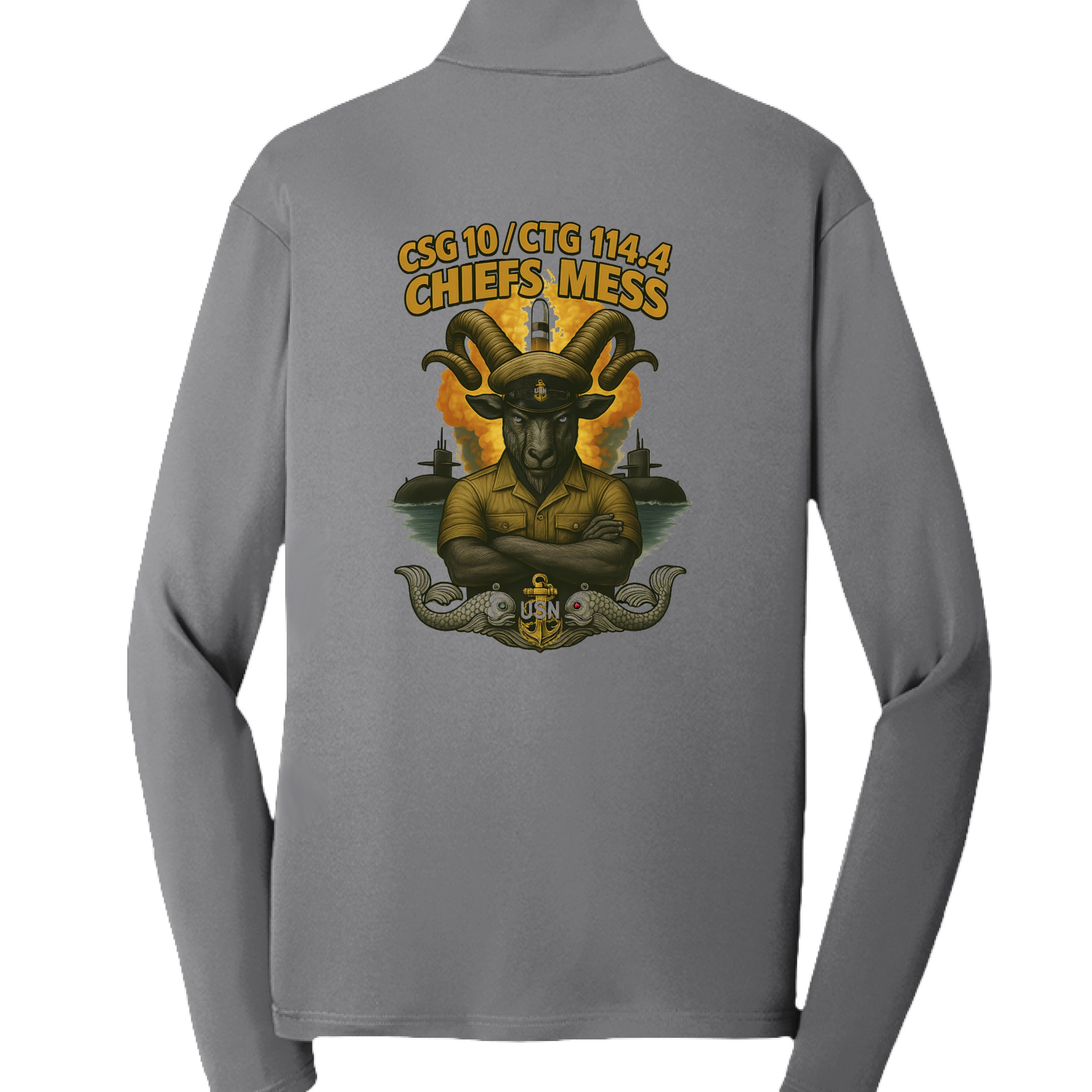 Grey Concrete - BACK