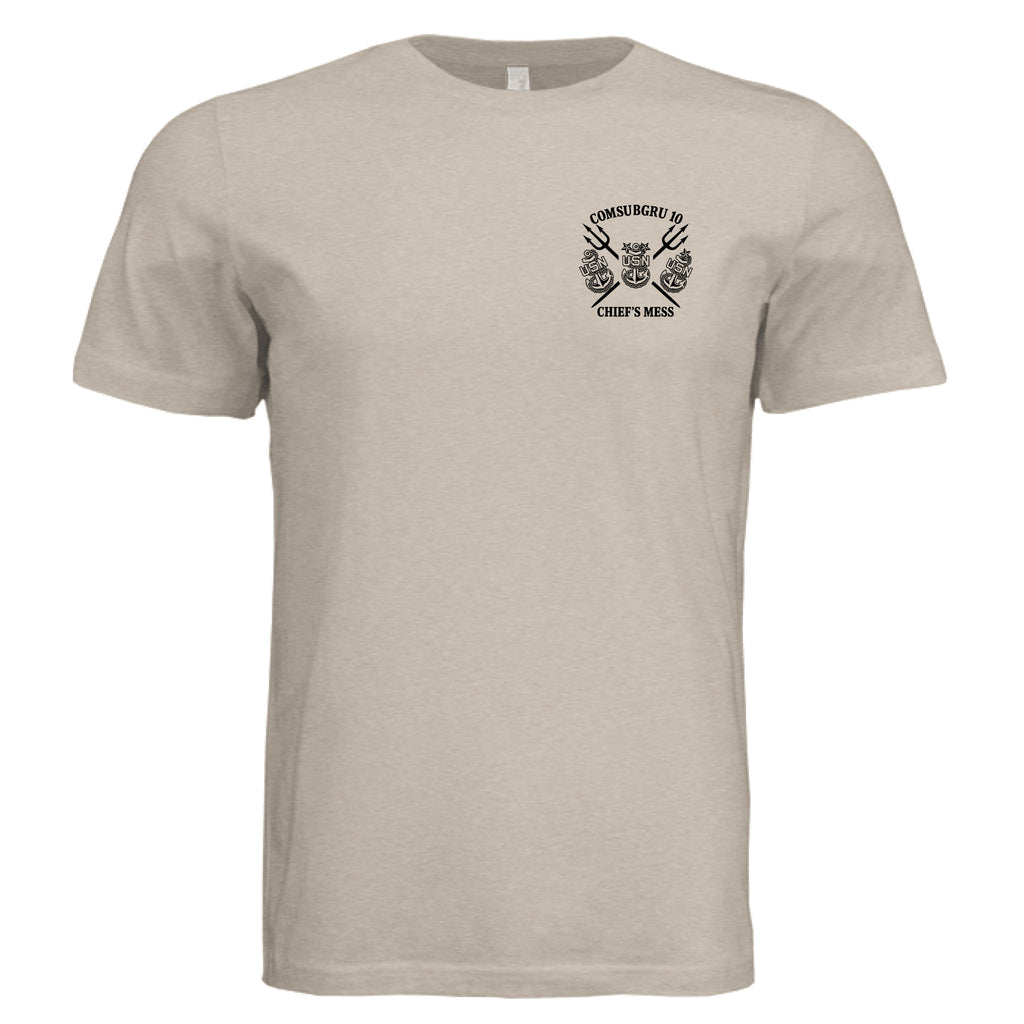 Tan Triblend - FRONT