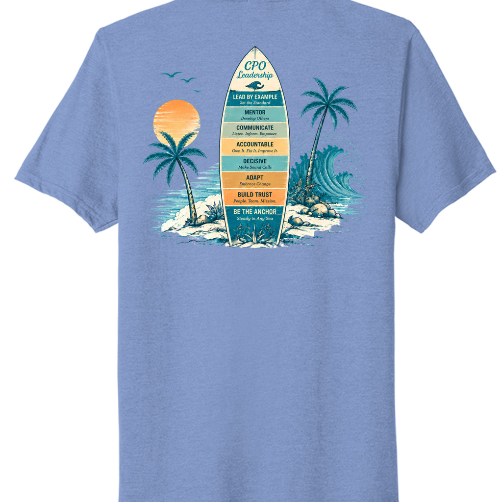 Carolina Blue Heather - PC330 - BACK