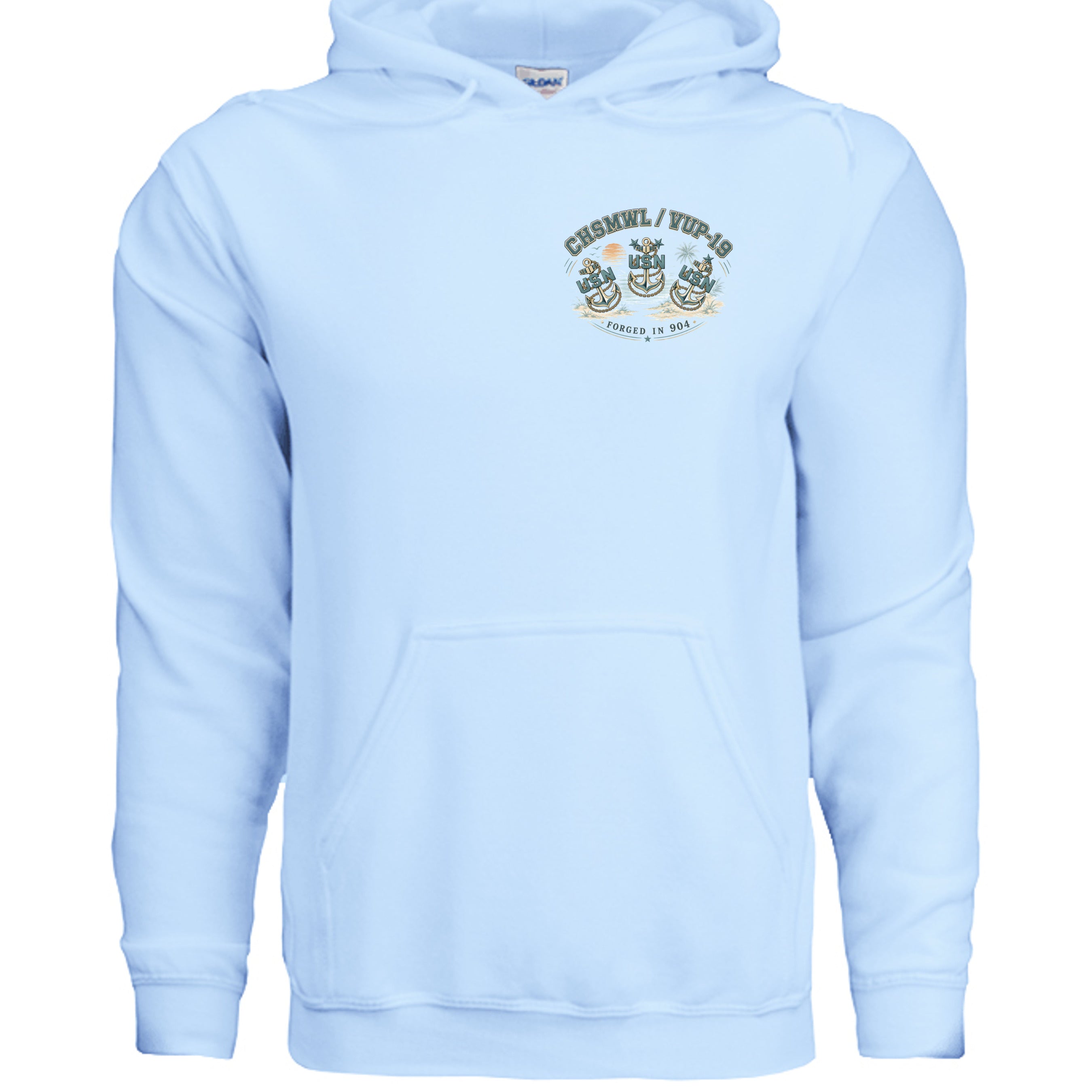 LIGHT BLUE - G185 - FRONT